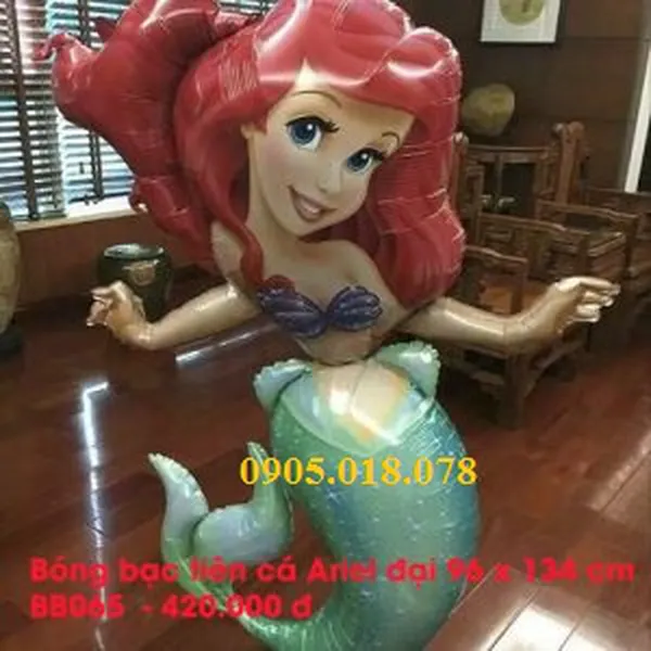 Bóng Nàng Tiên Cá Ariel Lớn