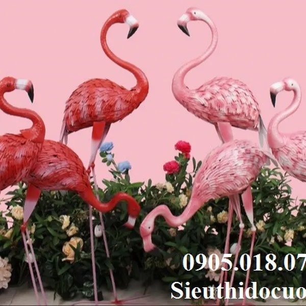 CHIM HỒNG HẠC TRANG TRÍ NOEL