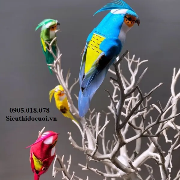 Chim mô hình trang trí