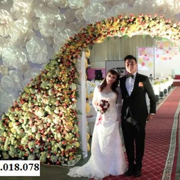 Cổng hoa đám cưới, cổng hoa cưới