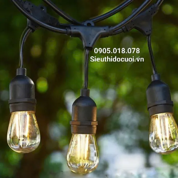 Dây đèn trang trí ngoài trời