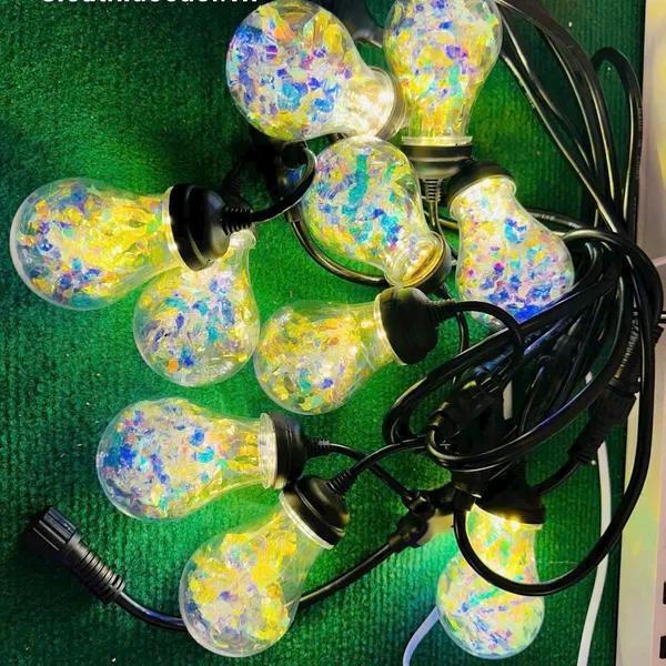 Dây đèn Led 5m, 10 bóng đèn, có đầu nối