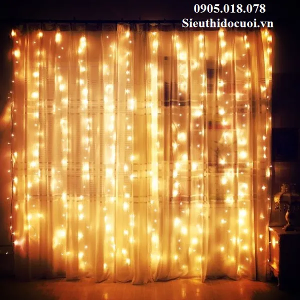 DÂY LED MƯA, HIỆU ỨNG THÁC ĐỔ