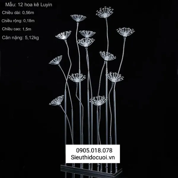 ĐÈN DẪN LỐI BÔNG TUYẾT LOẠI 12 BÔNG