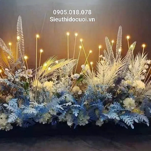 Đèn dẫn lối đám cưới bi led