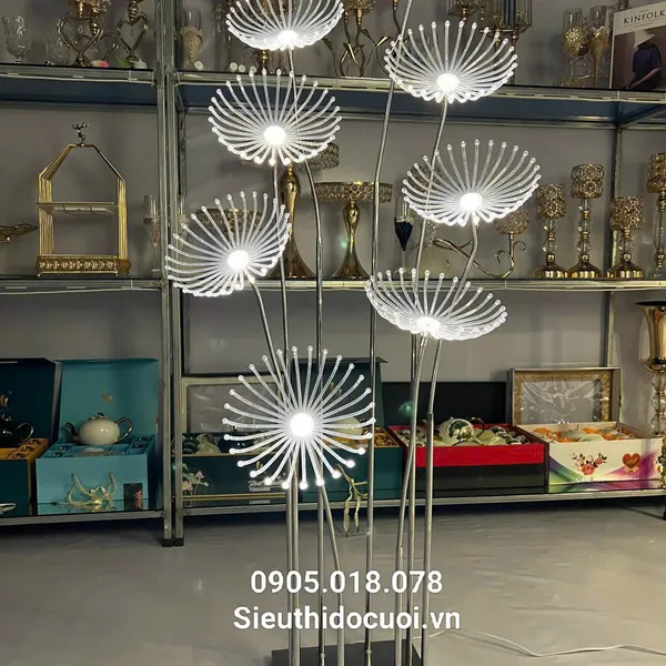 Đèn dẫn lối đám cưới bồ công anh