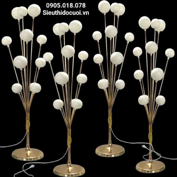 Đèn dẫn lối đám cưới - Đèn banh 11 bóng