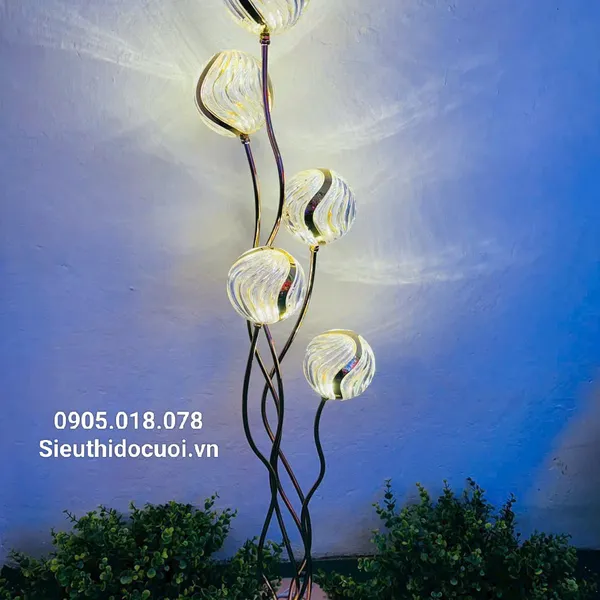 Đèn dẫn lối sân khấu bóng tròn vân sóng