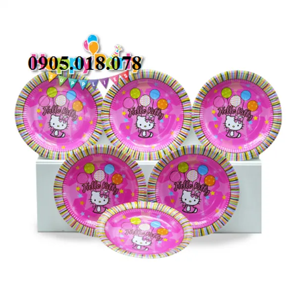 Dĩa Giấy Sinh Nhật Chủ Đề Mickey