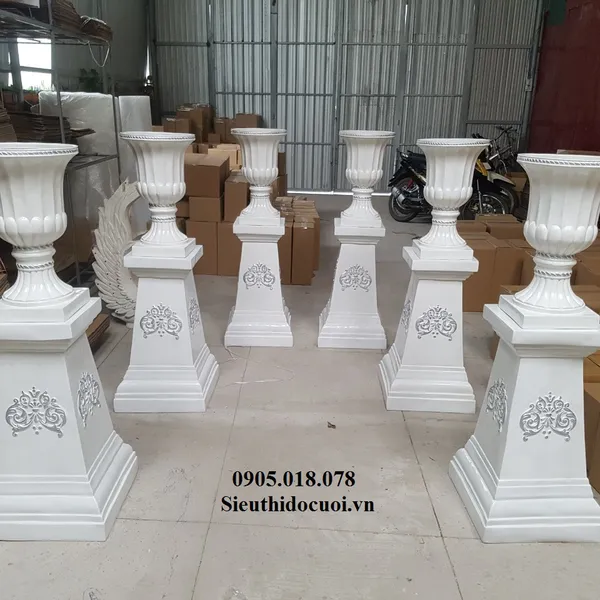 Đôn hoa đám cưới, trụ hoa đám cưới