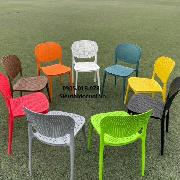 Ghế nhựa, ghế sắt
