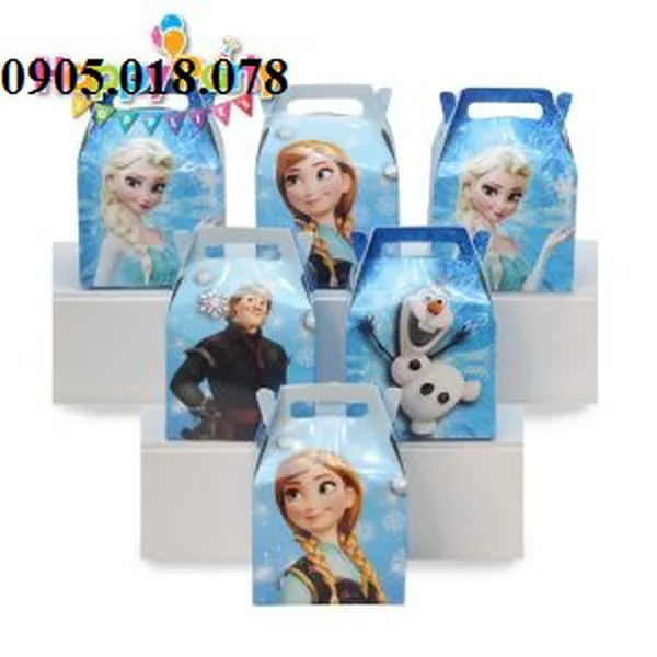 Hộp Quà Sinh Nhật Chủ Đề Elsa