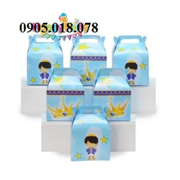 Hộp Quà Sinh Nhật Chủ Đề  Hoàng Tử