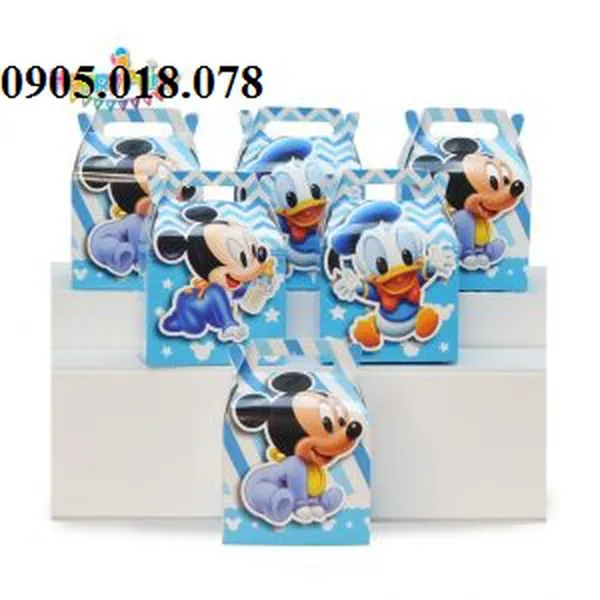Hộp Quà Sinh Nhật Chủ Đề Mickey Baby