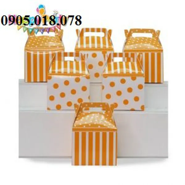 Hộp Quà Cảm Ơn Chủ Đề Màu Cam