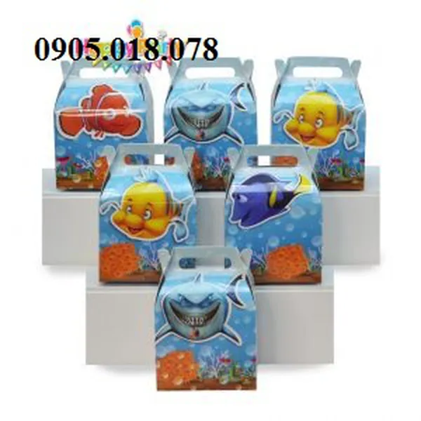 Hộp Quà Cảm Ơn Chủ Đề Nemo