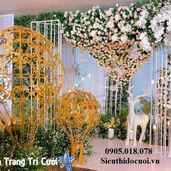 Khinh khí cầu mô hình trang trí