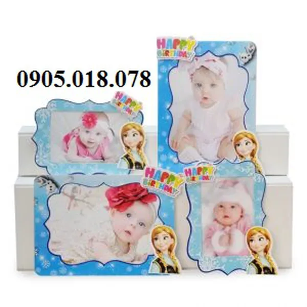 Khung Hình Sinh Nhật Chủ Đề Elsa