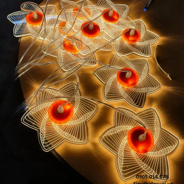 Led thả trần trang trí, Led trang trí rạp cưới