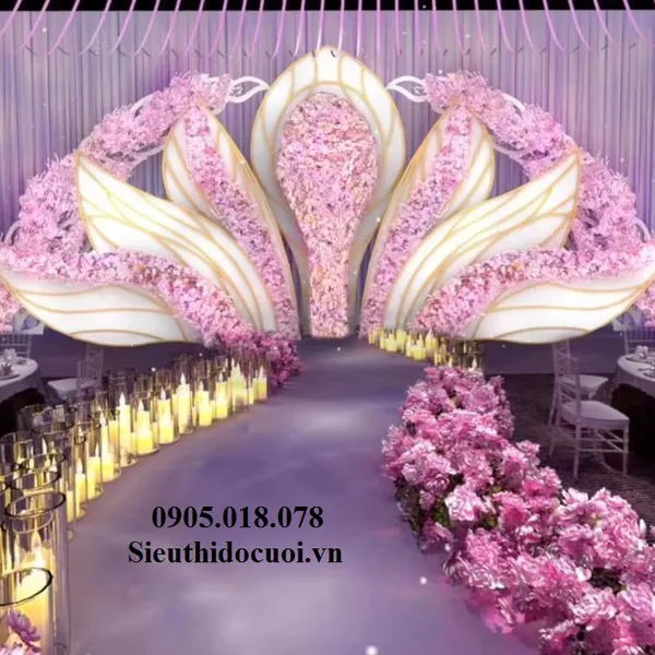 Sóng đèn trang trí lối đi sân khấu