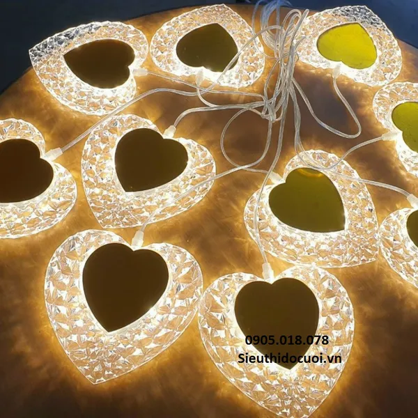 Thả Led trang trí, đèn chùm trang trí