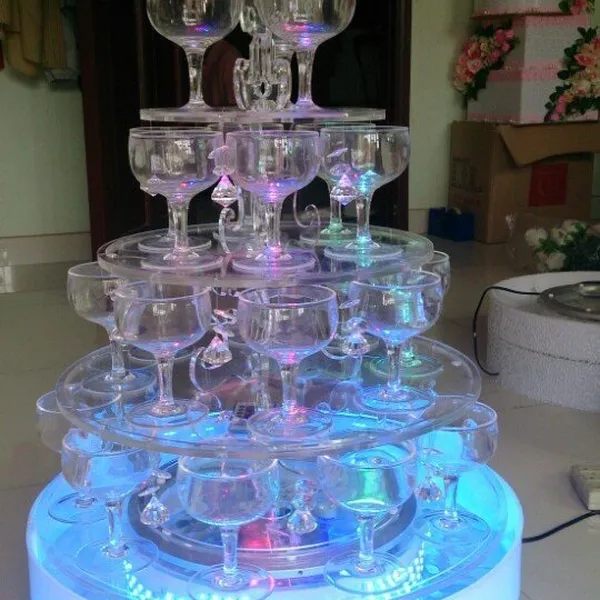 Tháp ly champagne mẫu TL17