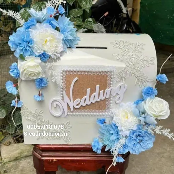Thùng tiền đám cưới hình rương