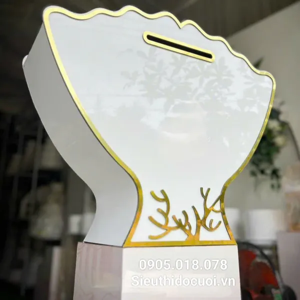 Thùng tiền đám cưới hình trái tim TT40