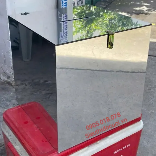 Thùng tiền đám cưới hình vuông