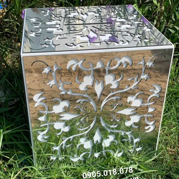 Thùng tiền đám cưới hình vuông