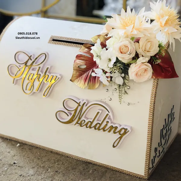 Thùng tiền mừng đám cưới