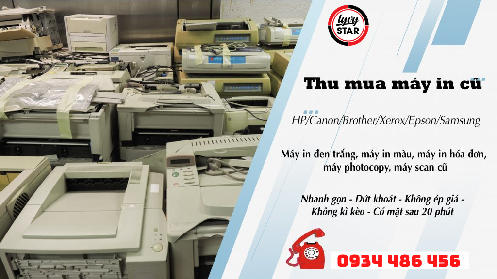 thu mua máy in cũ