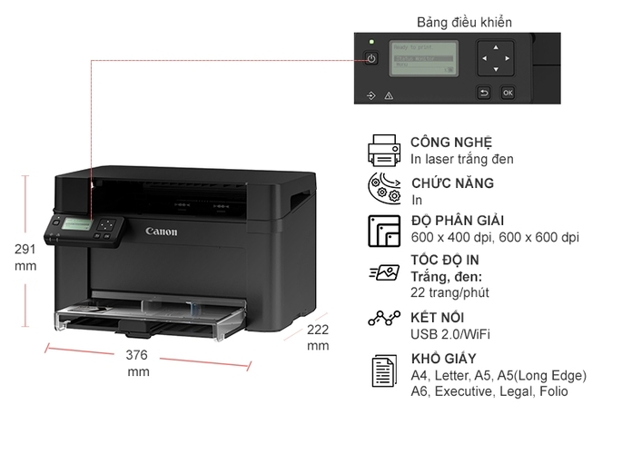 Máy In Canon LBP113w giá rẻ