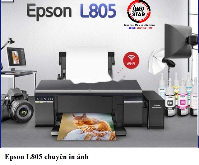 máy in ảnh epson l805 quy nhơn