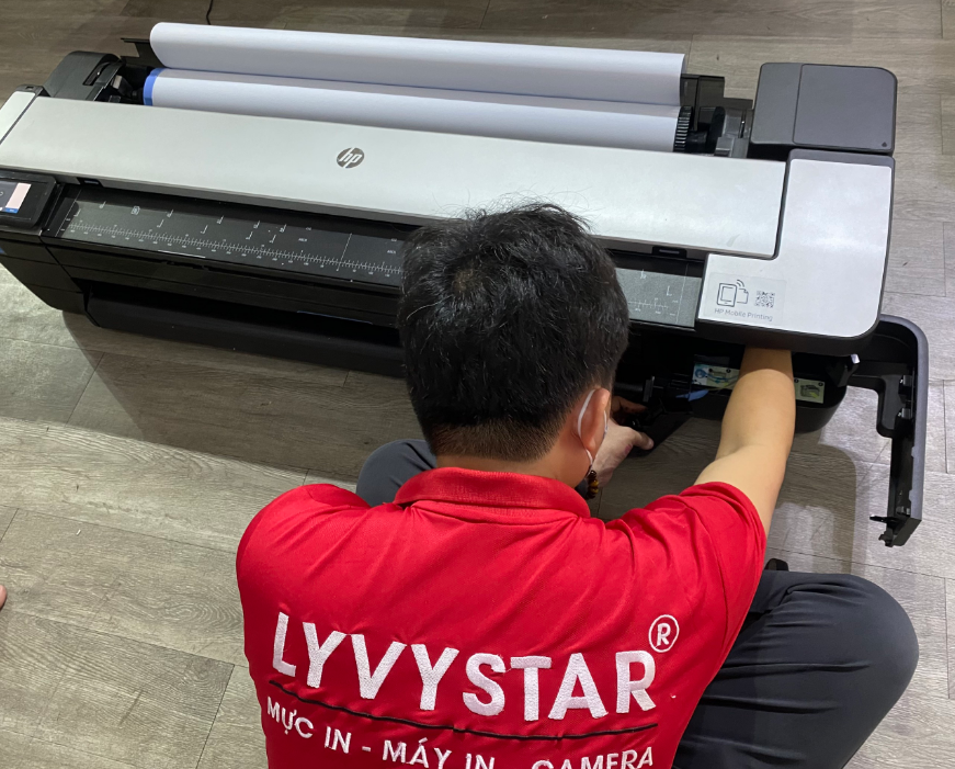 Dịch vụ sửa máy in A0 HP DesignJet T858 - T950 - T850