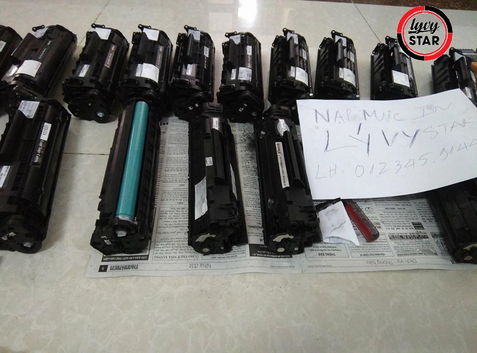 nạp mực máy in giá rẻ tại quy nhơn - bình định