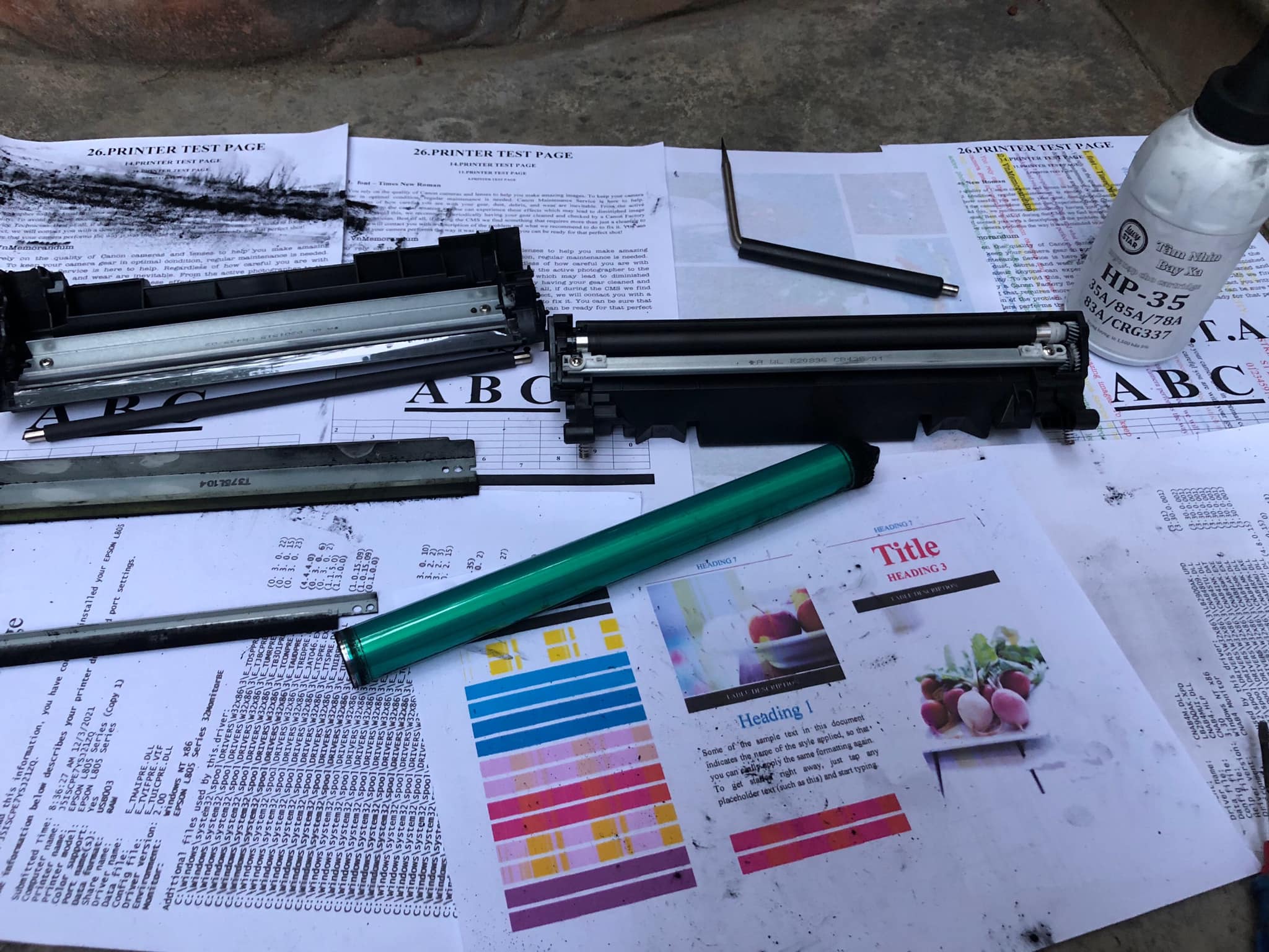 bơm mực máy in tại quy nhơn