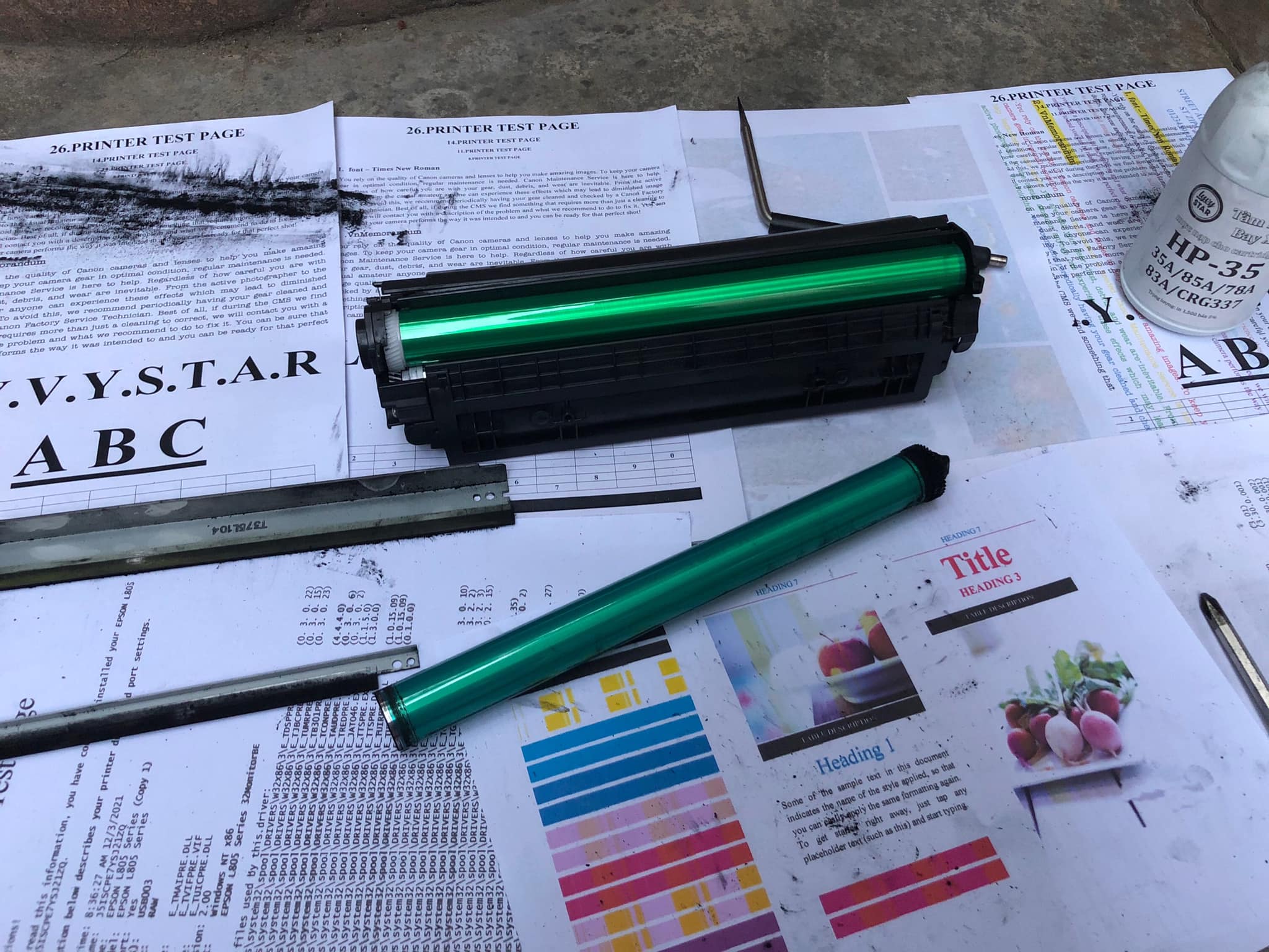 nạp mực máy in canon quy nhơn