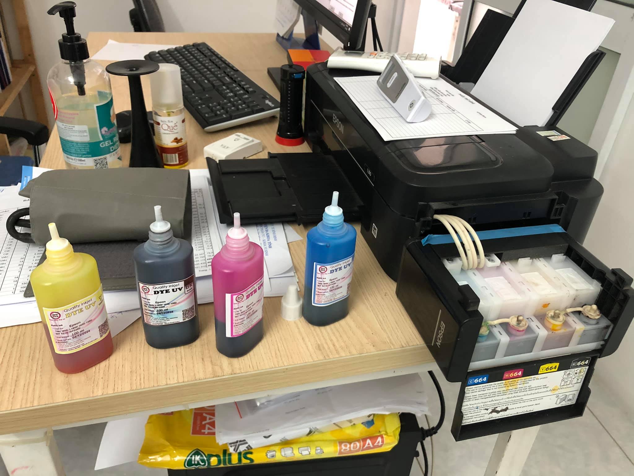 nạp mực máy in tại quy nhơn