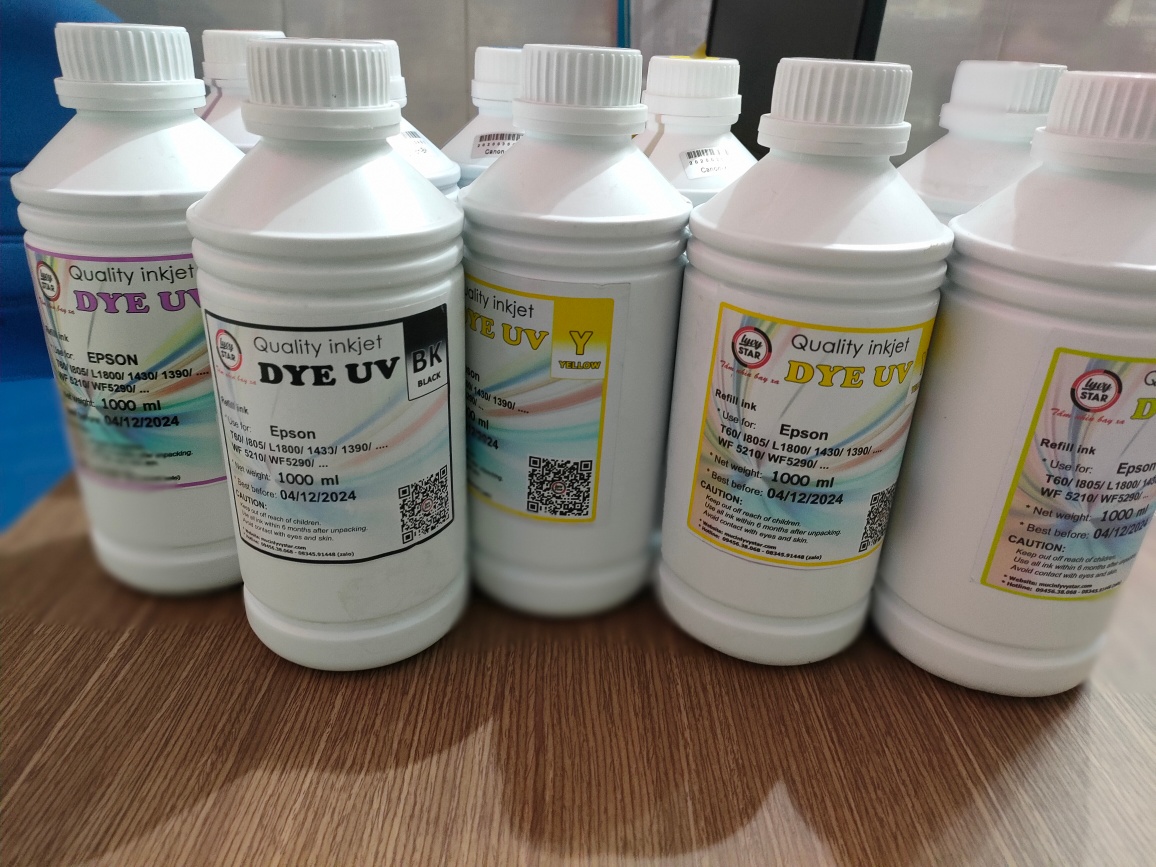 mực in phun màu tương thích