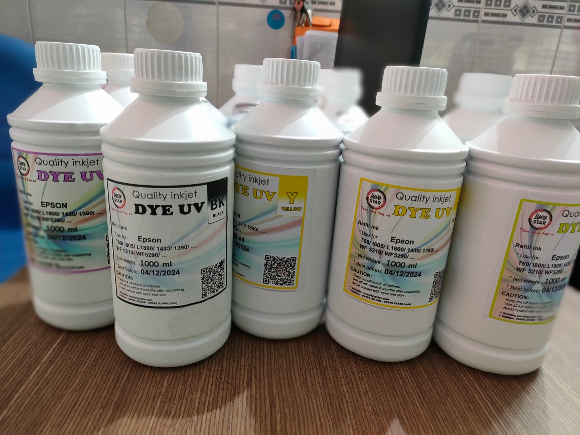 mực in phun màu quy nhơn