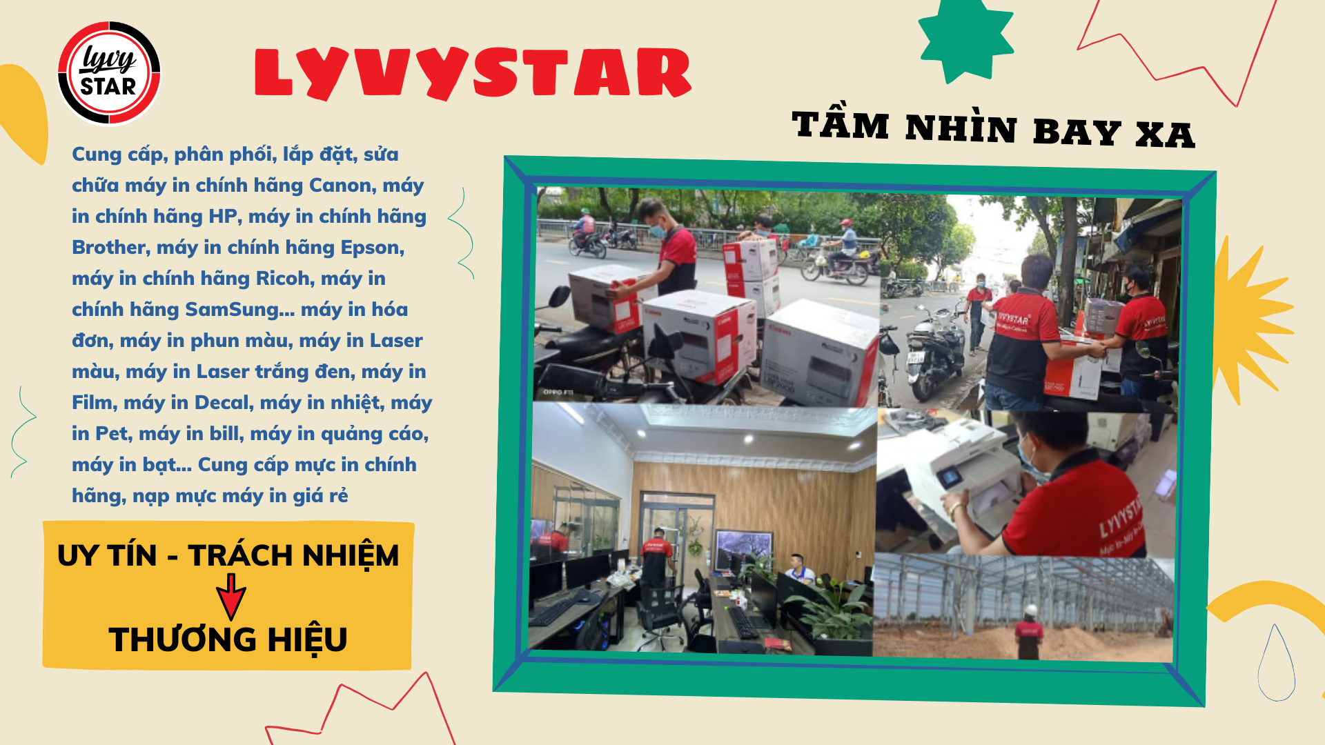 đại lý máy in chính hãng