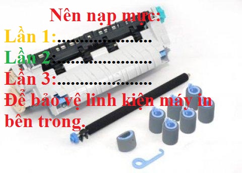 Linh kiện bên trong máy in