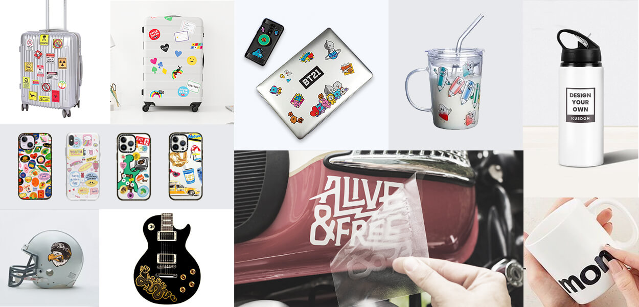 sản phầm từ công nghệ in uv dtf