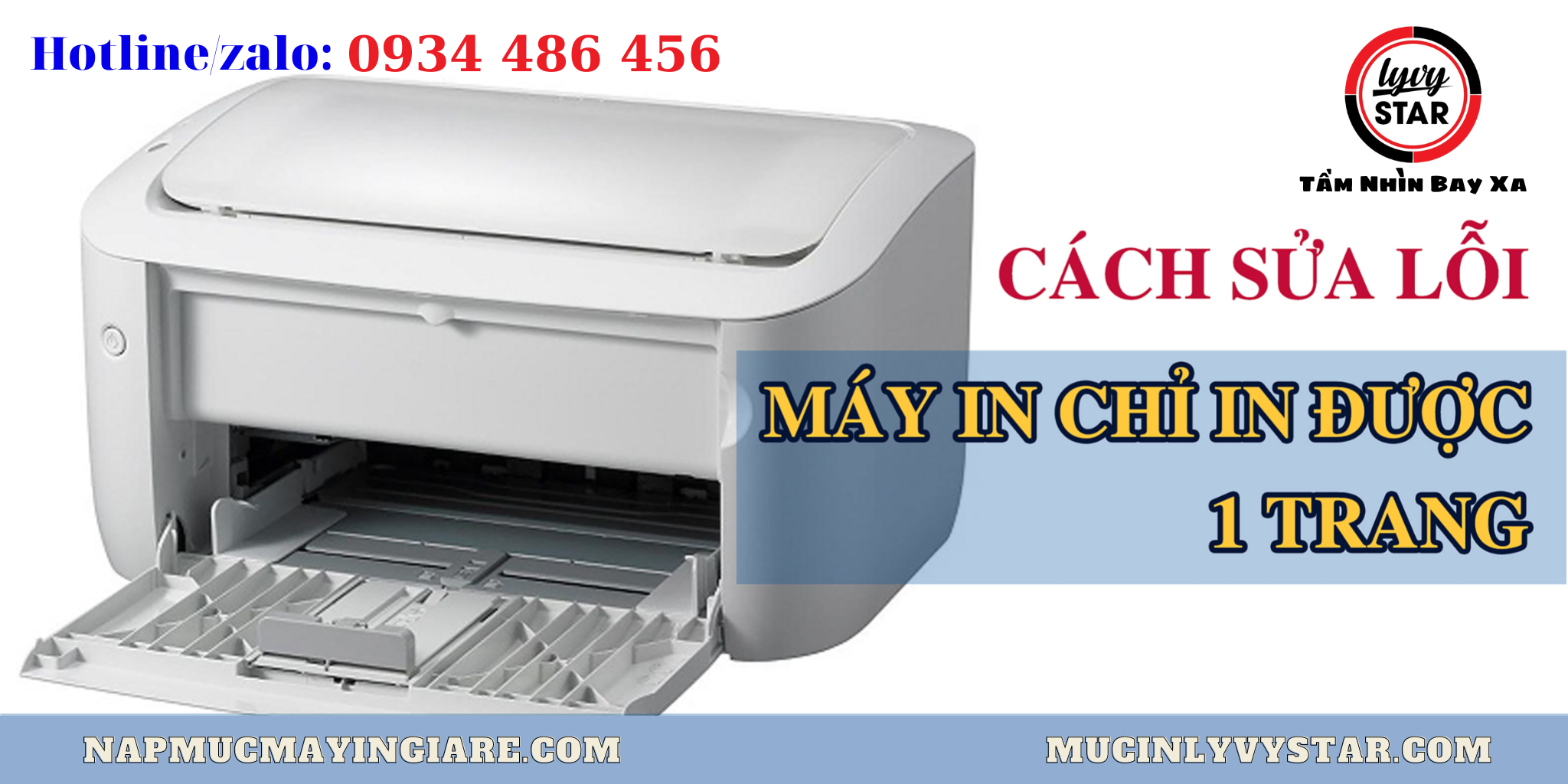 sửa máy in chỉ in được 1 trang