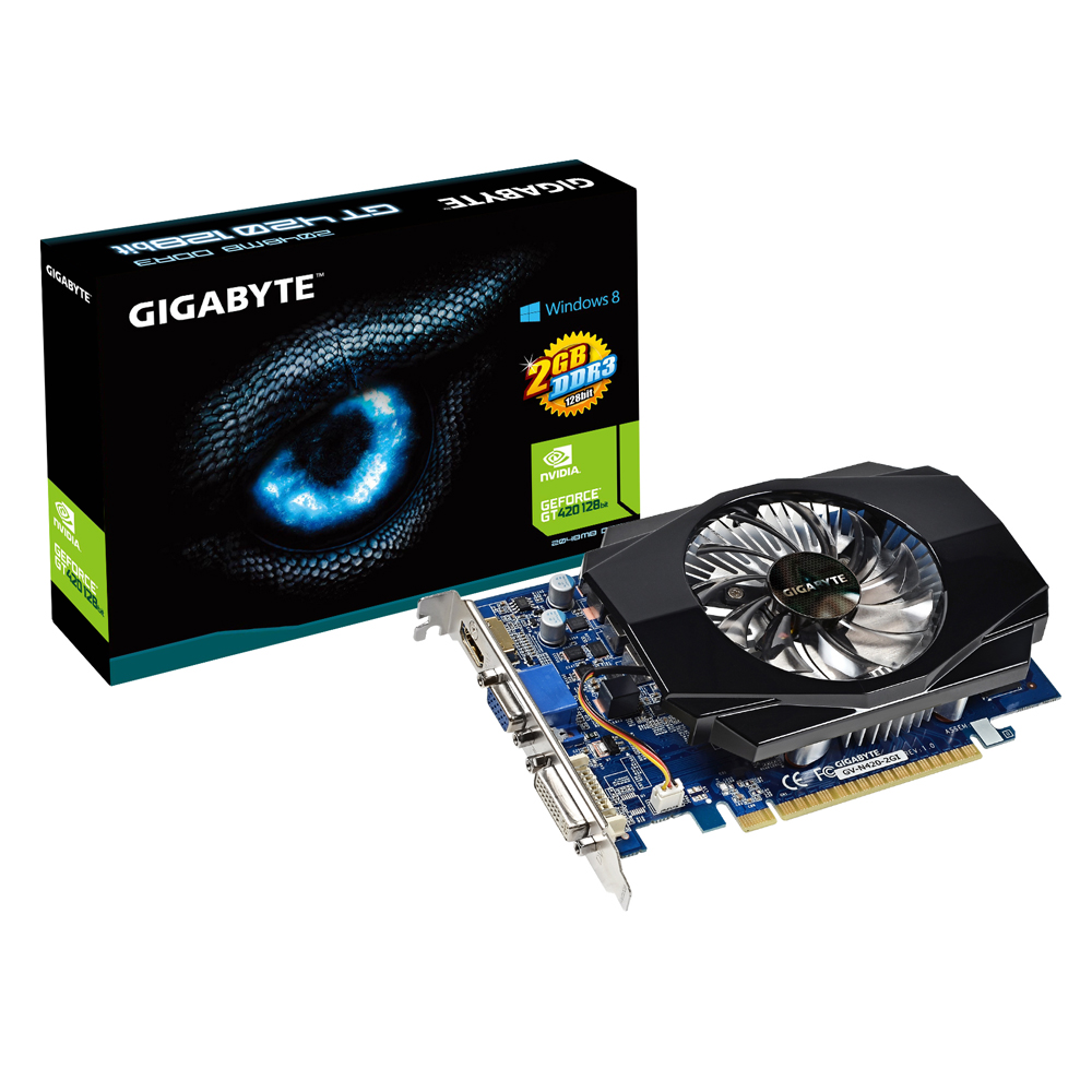 VGA 2GB Gigabyte N420 - 2GI