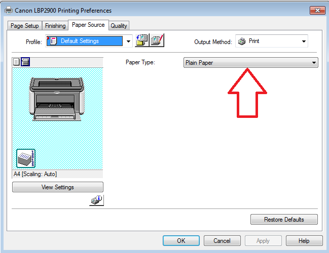 khắc phục máy in Canon 2900 bị bong tróc chữ