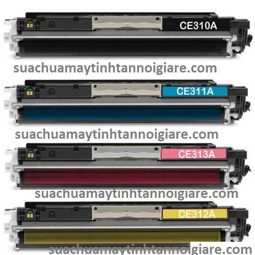 hộp mực CE310A,CE311A,CE312A,CE313A.