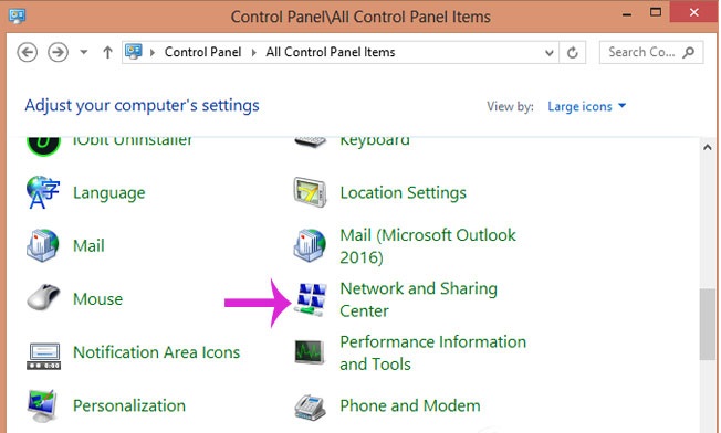 chia sẻ máy in qua mạng lan
