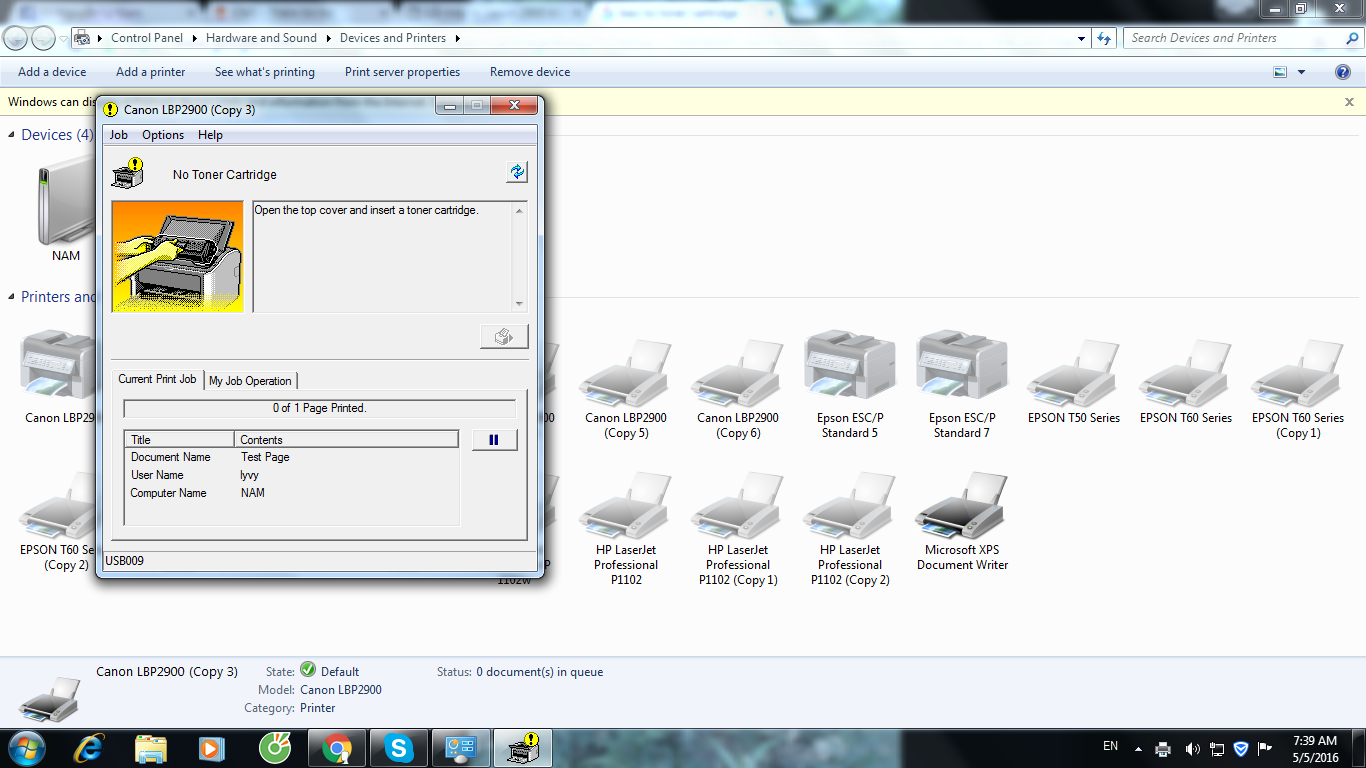 máy in báo loi khong nhan hop mcu 12A cua may in canon 2900 tai quan 6